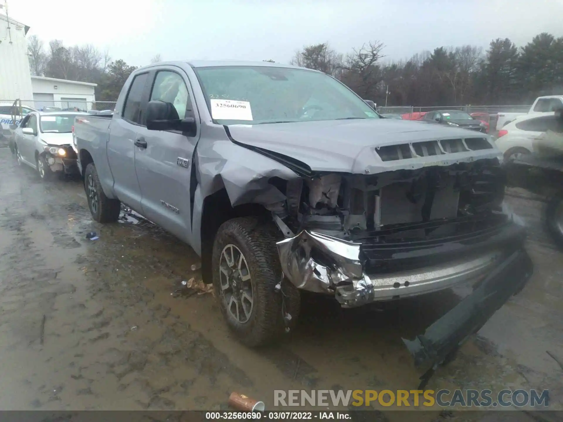 1 Photograph of a damaged car 5TFUY5F1XMX042406 TOYOTA TUNDRA 4WD 2021