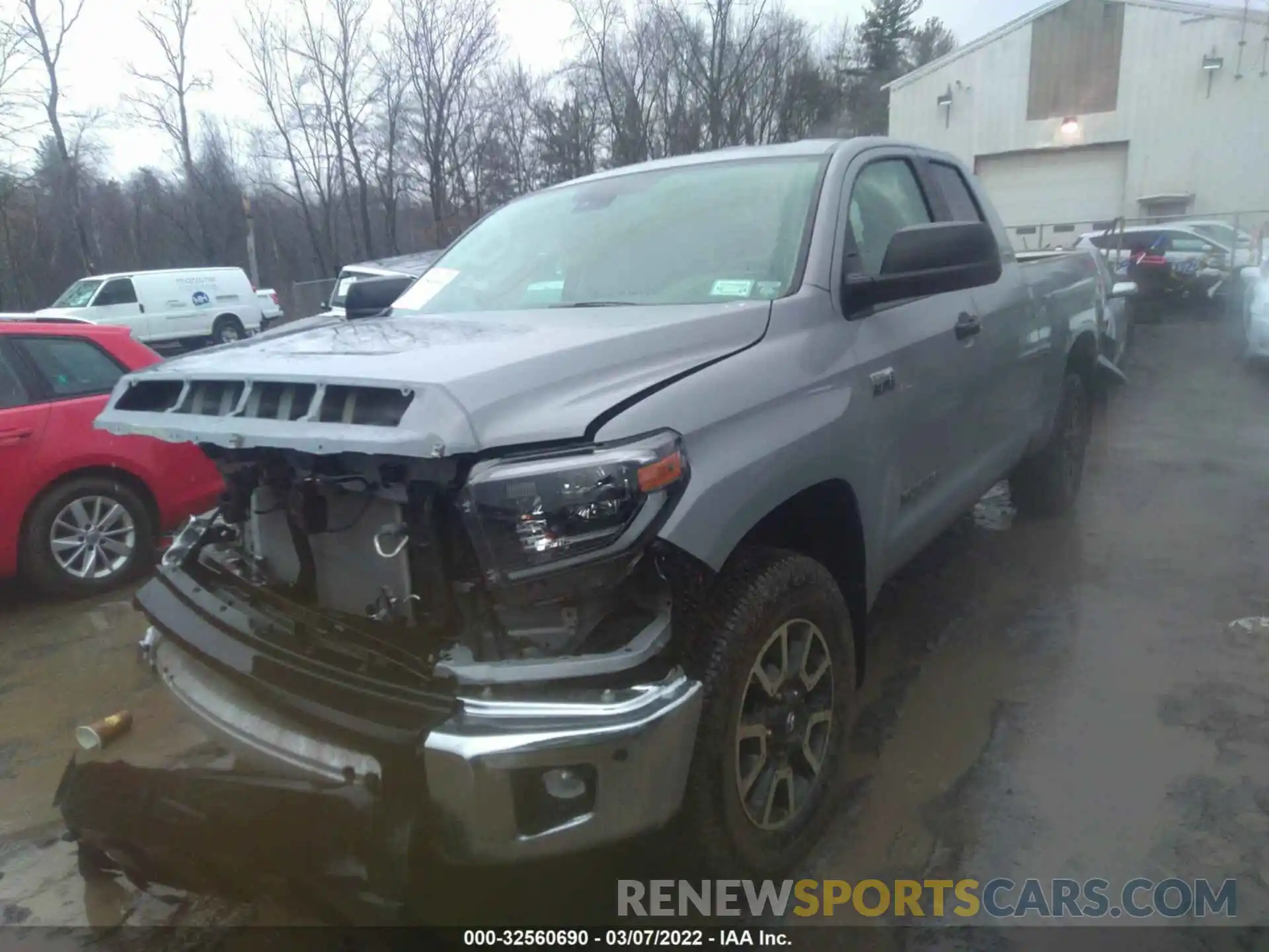 2 Photograph of a damaged car 5TFUY5F1XMX042406 TOYOTA TUNDRA 4WD 2021