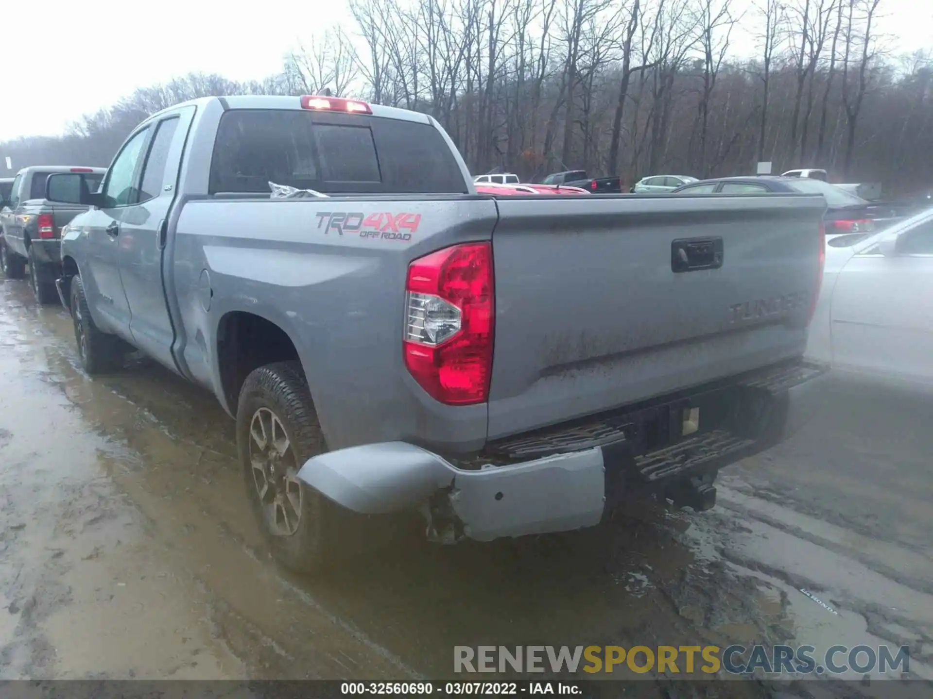 3 Photograph of a damaged car 5TFUY5F1XMX042406 TOYOTA TUNDRA 4WD 2021