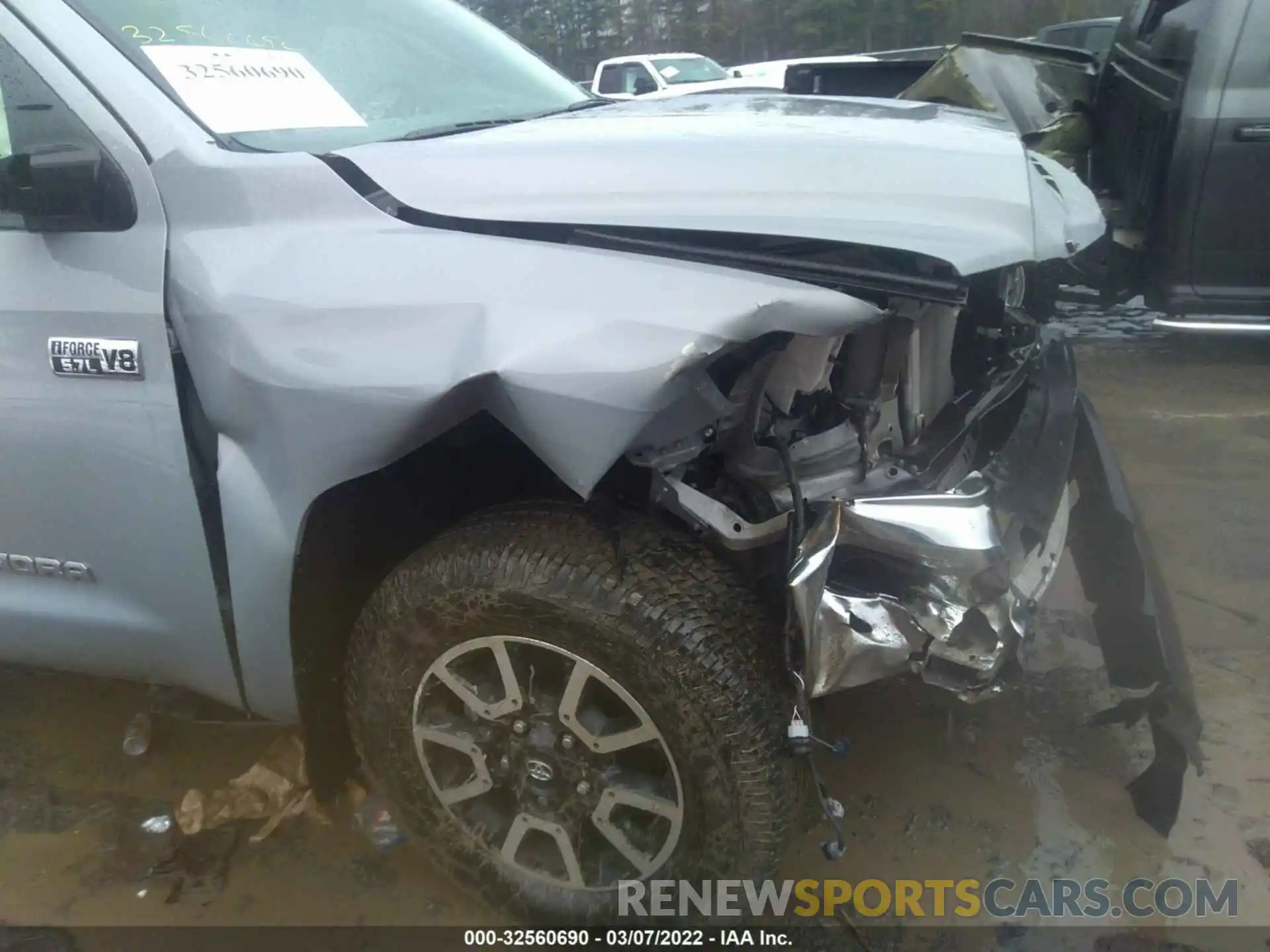 6 Photograph of a damaged car 5TFUY5F1XMX042406 TOYOTA TUNDRA 4WD 2021