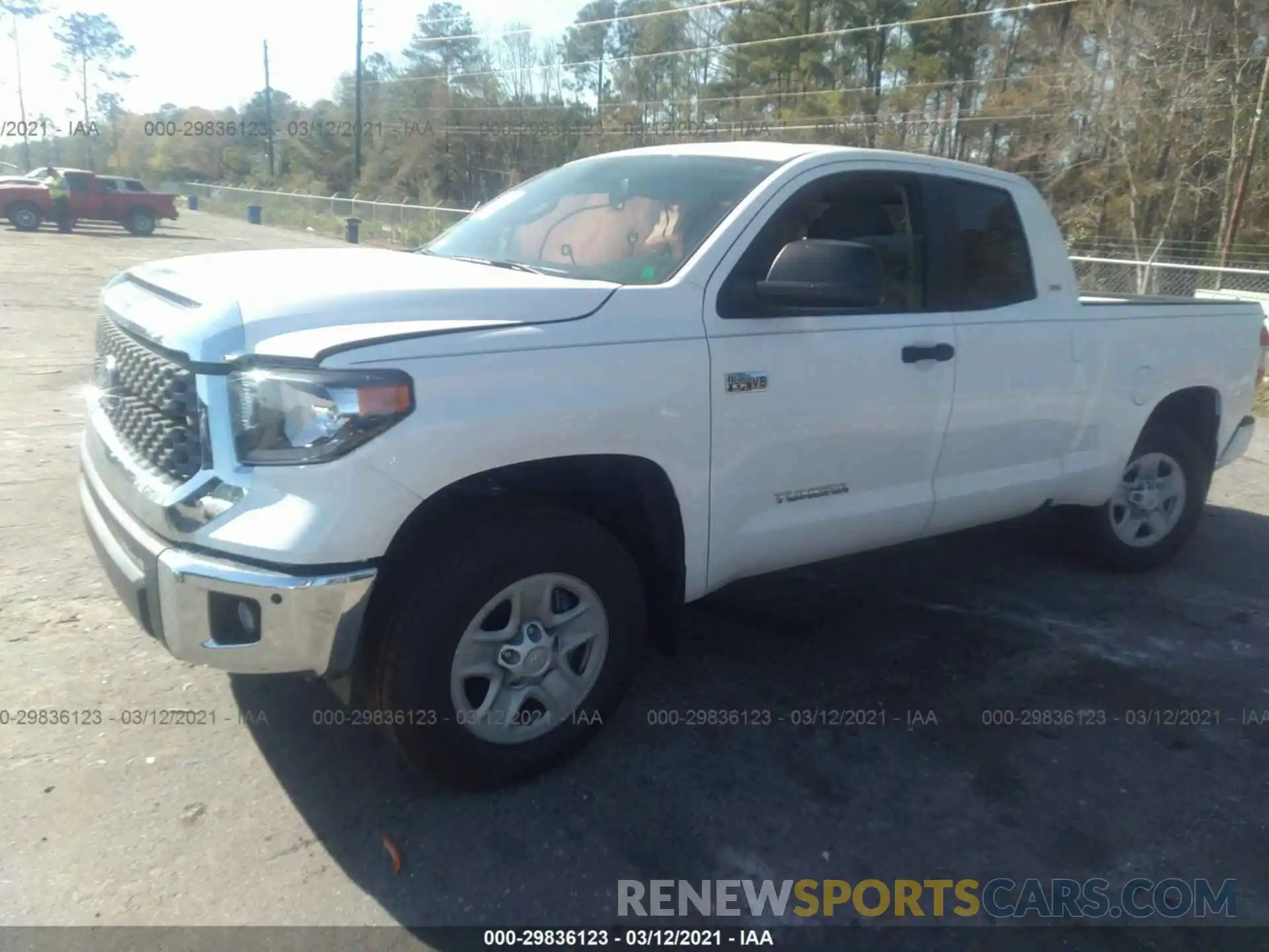 2 Photograph of a damaged car 5TFUY5F1XMX989820 TOYOTA TUNDRA 4WD 2021