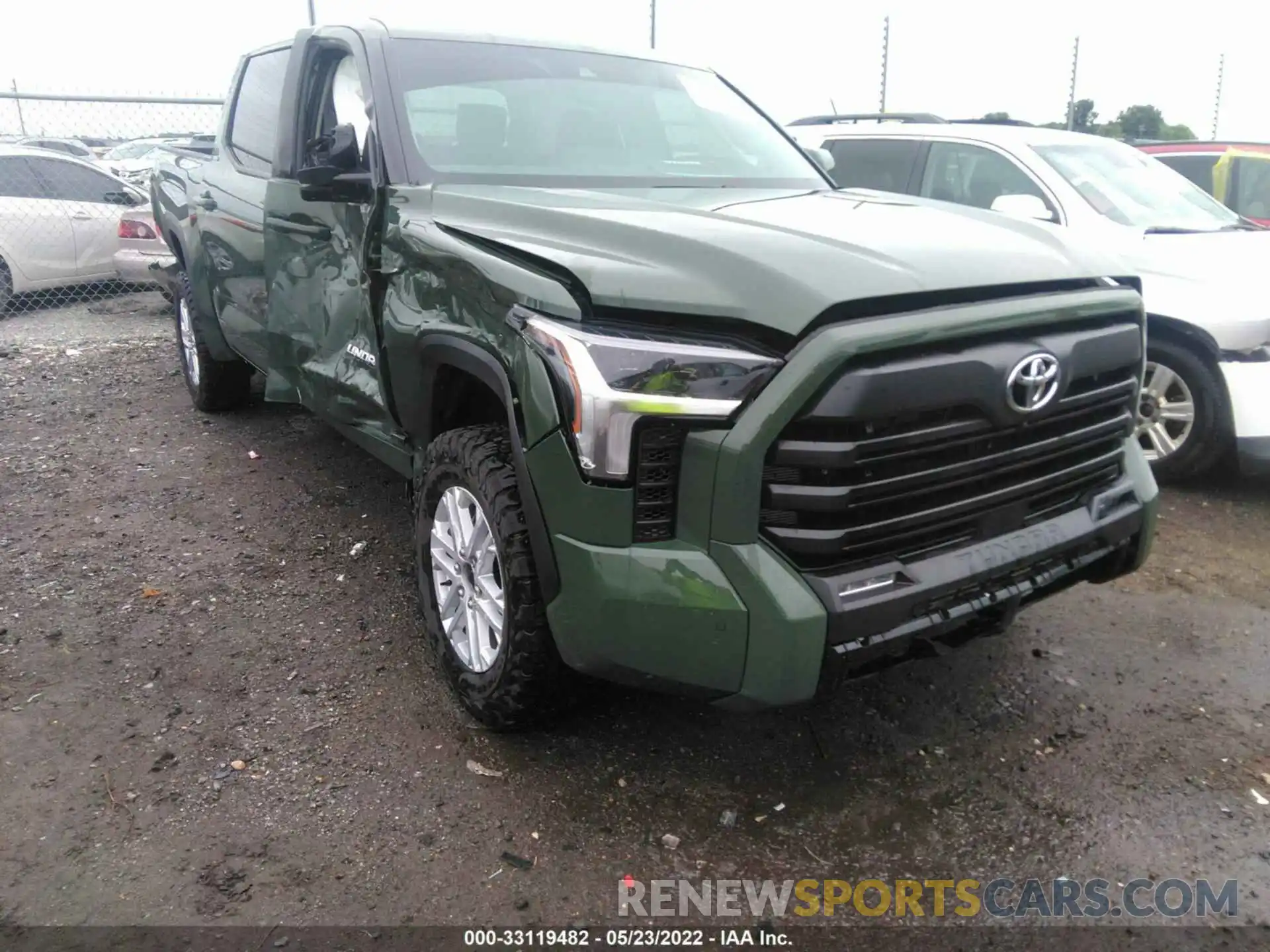 1 Photograph of a damaged car 5TFLA5DB3NX002228 TOYOTA TUNDRA 4WD 2022