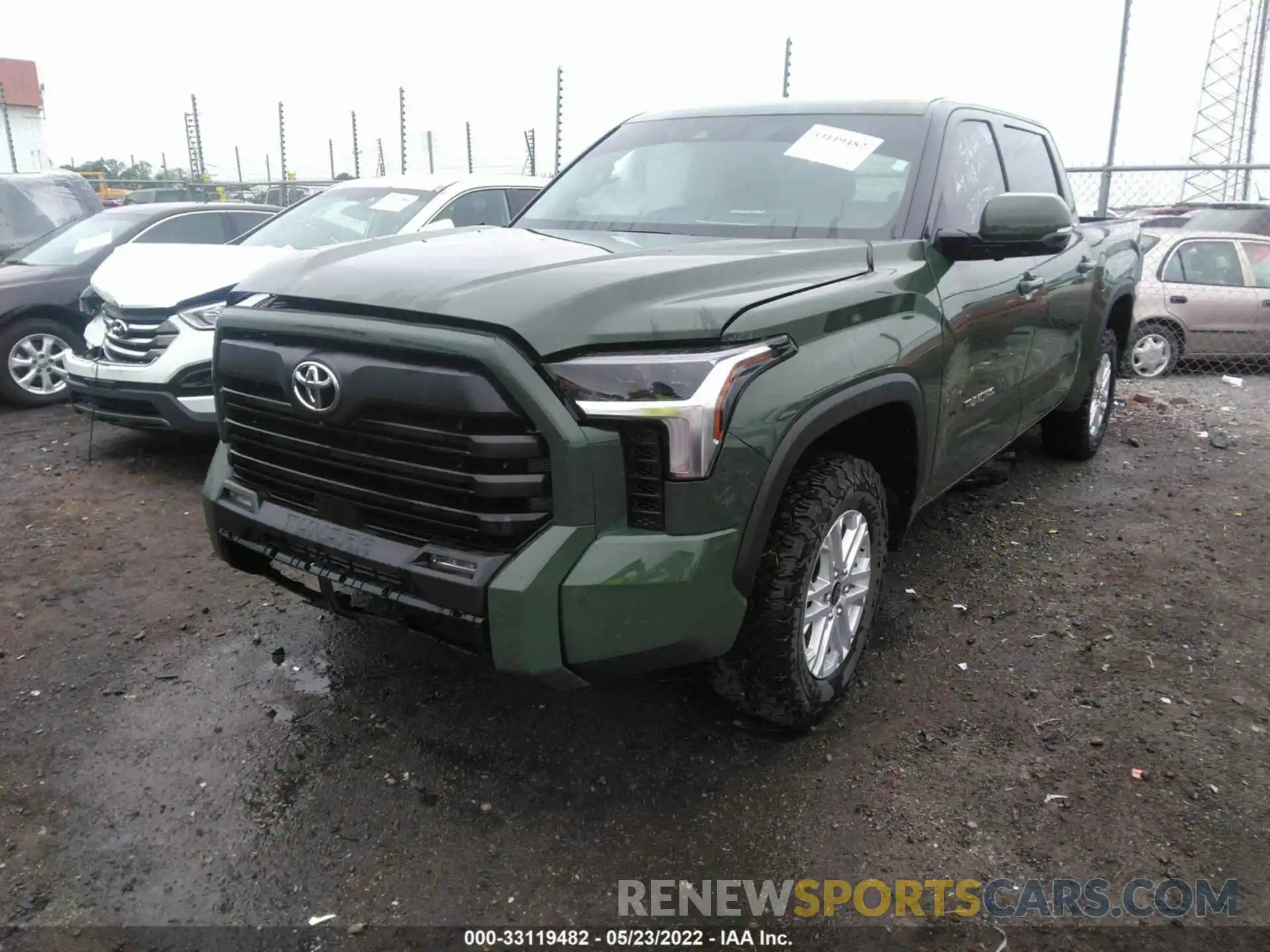 2 Фотография поврежденного автомобиля 5TFLA5DB3NX002228 TOYOTA TUNDRA 4WD 2022