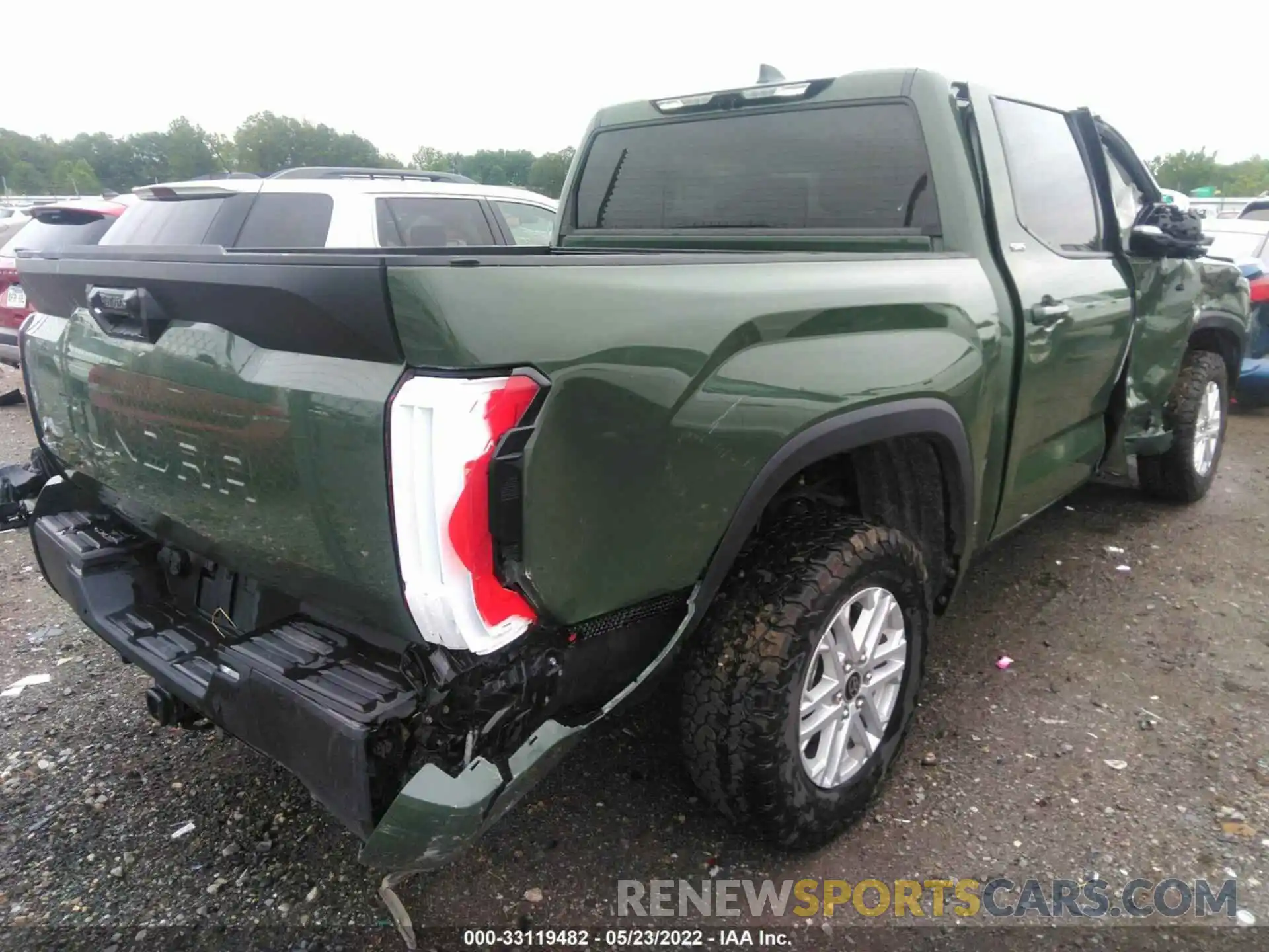 6 Photograph of a damaged car 5TFLA5DB3NX002228 TOYOTA TUNDRA 4WD 2022