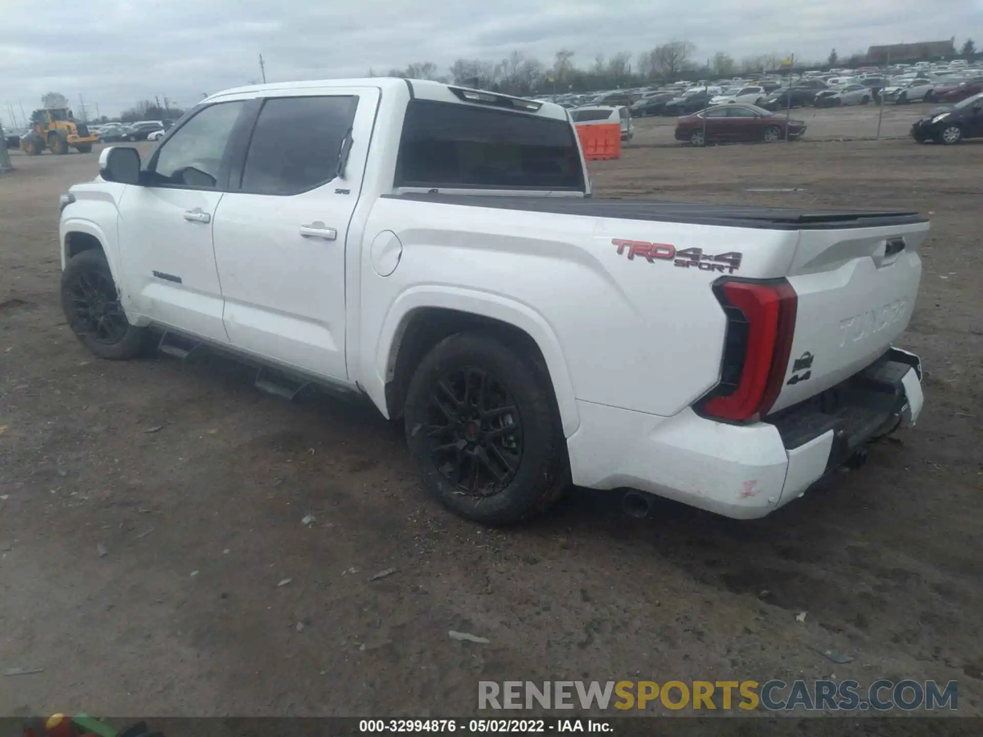 3 Photograph of a damaged car 5TFLA5DB8NX020272 TOYOTA TUNDRA 4WD 2022