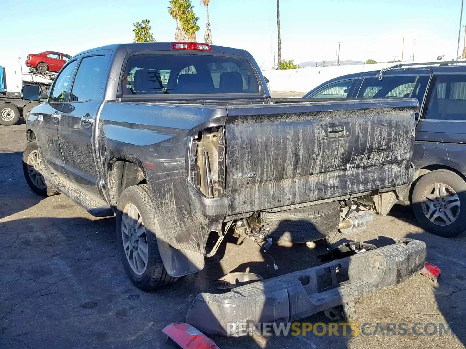 3 Photograph of a damaged car 5TFAY5F11KX807194 TOYOTA TUNDRA CRE 2019