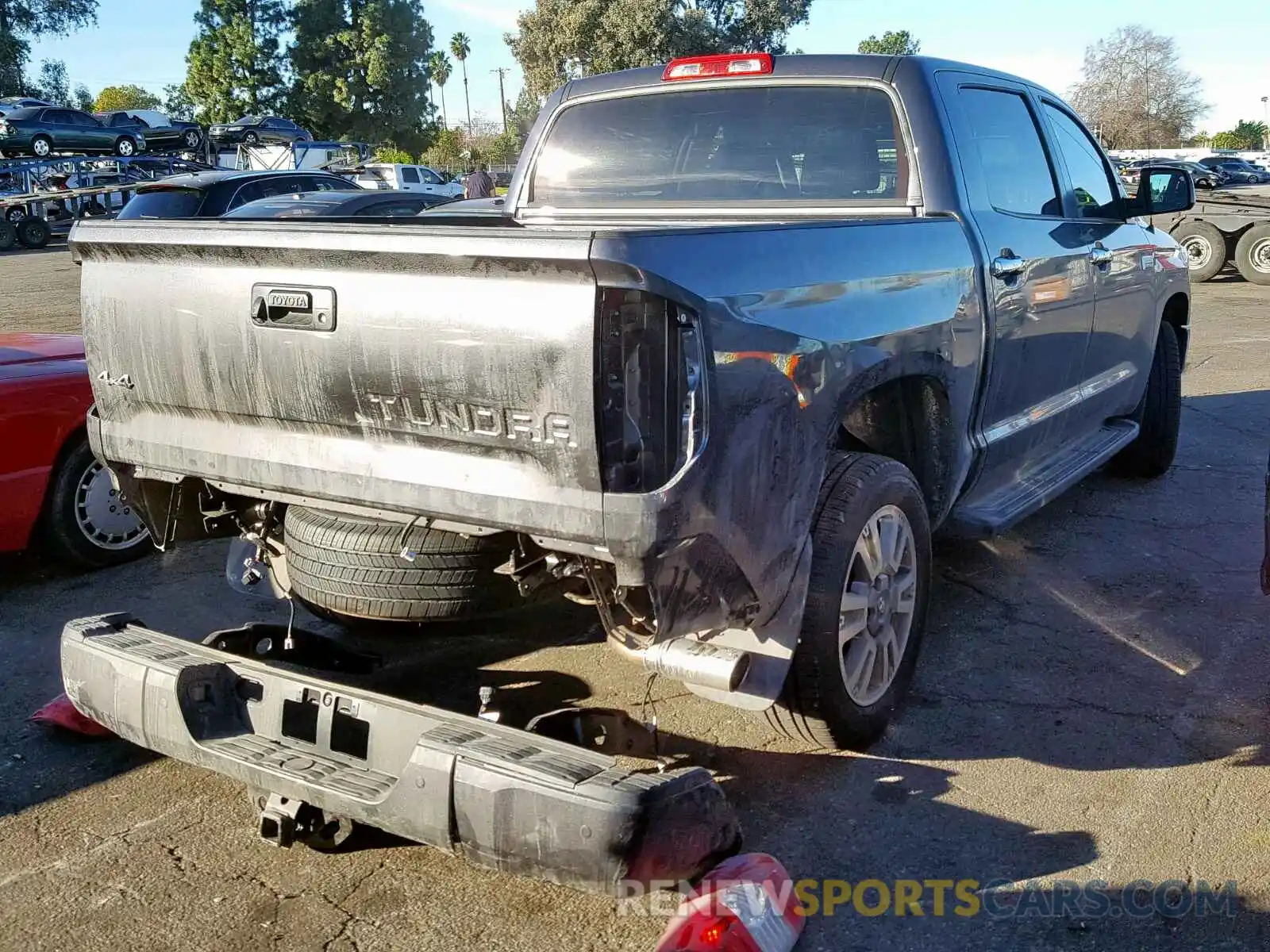 4 Photograph of a damaged car 5TFAY5F11KX807194 TOYOTA TUNDRA CRE 2019