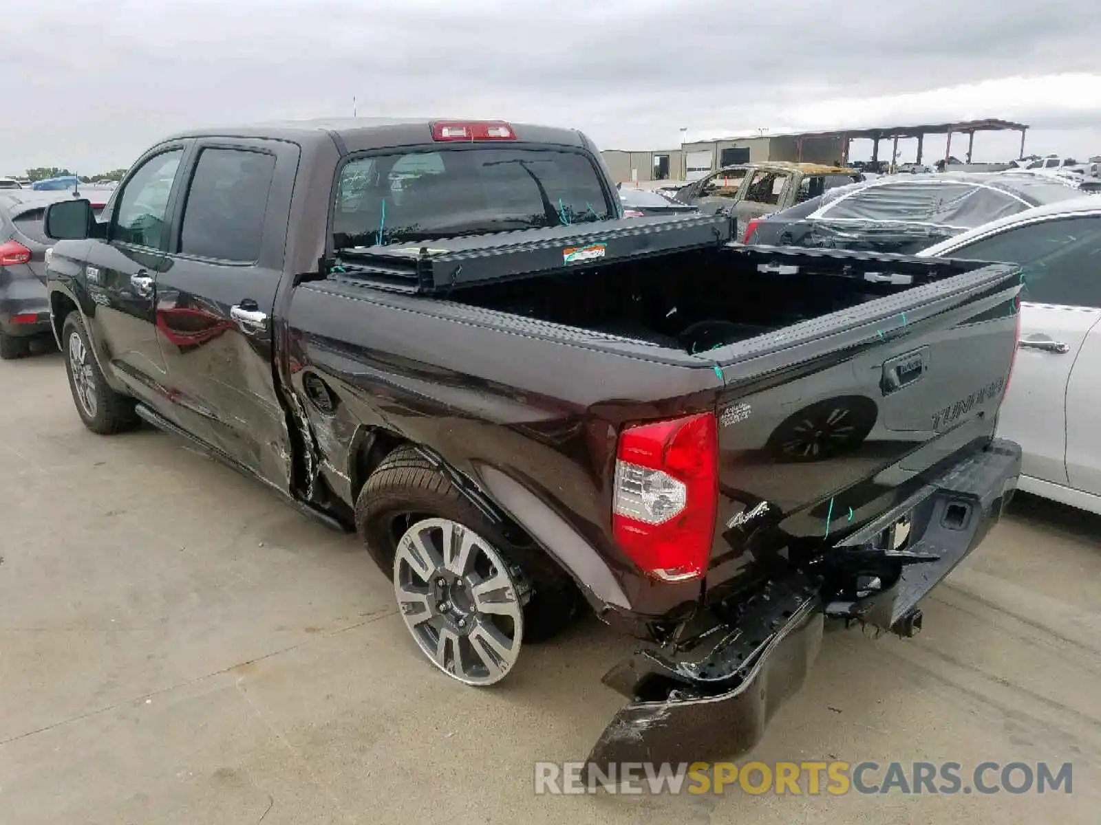 3 Photograph of a damaged car 5TFAY5F12KX865640 TOYOTA TUNDRA CRE 2019