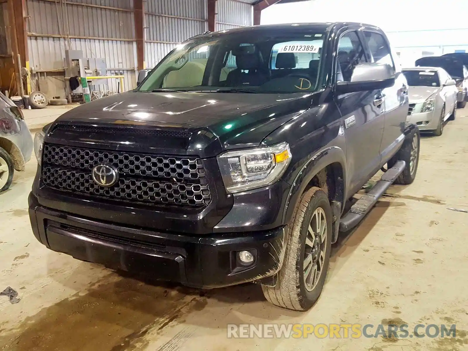 2 Photograph of a damaged car 5TFAY5F13KX789460 TOYOTA TUNDRA CRE 2019