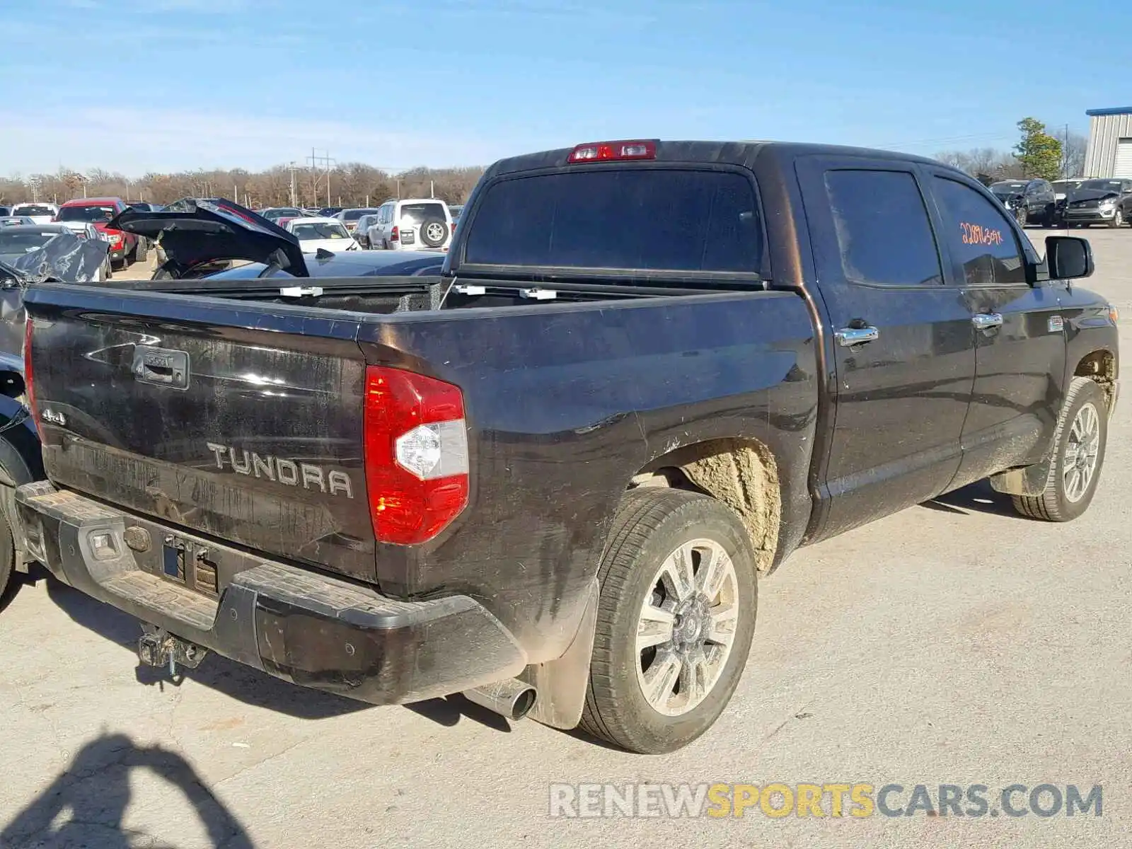 4 Photograph of a damaged car 5TFAY5F16KX790019 TOYOTA TUNDRA CRE 2019