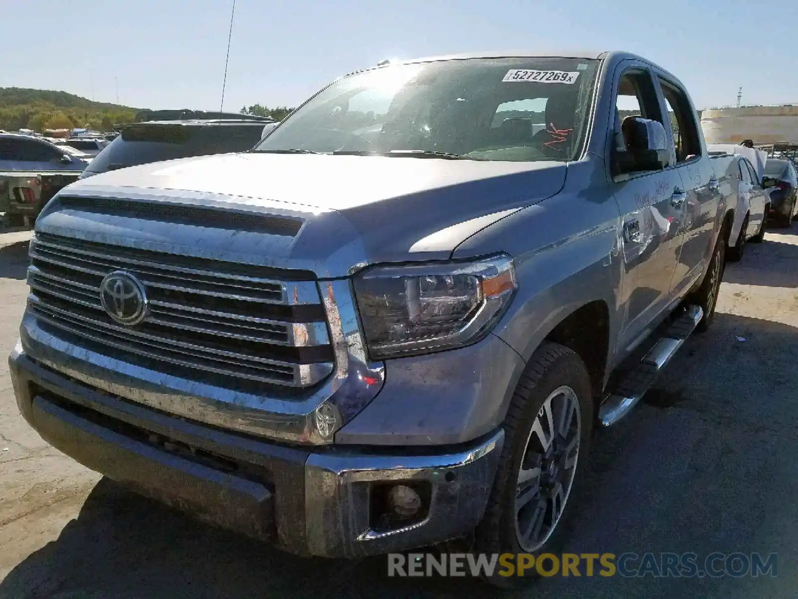 2 Photograph of a damaged car 5TFAY5F1XKX789102 TOYOTA TUNDRA CRE 2019
