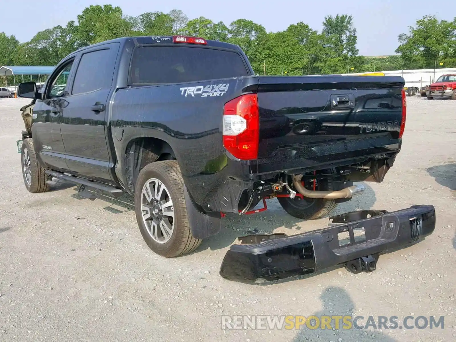 3 Photograph of a damaged car 5TFDW5F13KX786366 TOYOTA TUNDRA CRE 2019