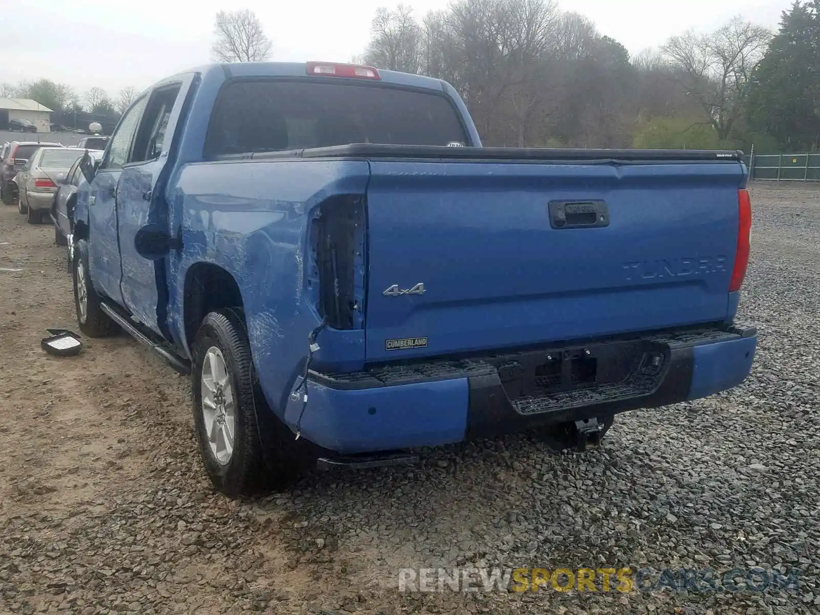 3 Photograph of a damaged car 5TFDW5F15KX780097 TOYOTA TUNDRA CRE 2019