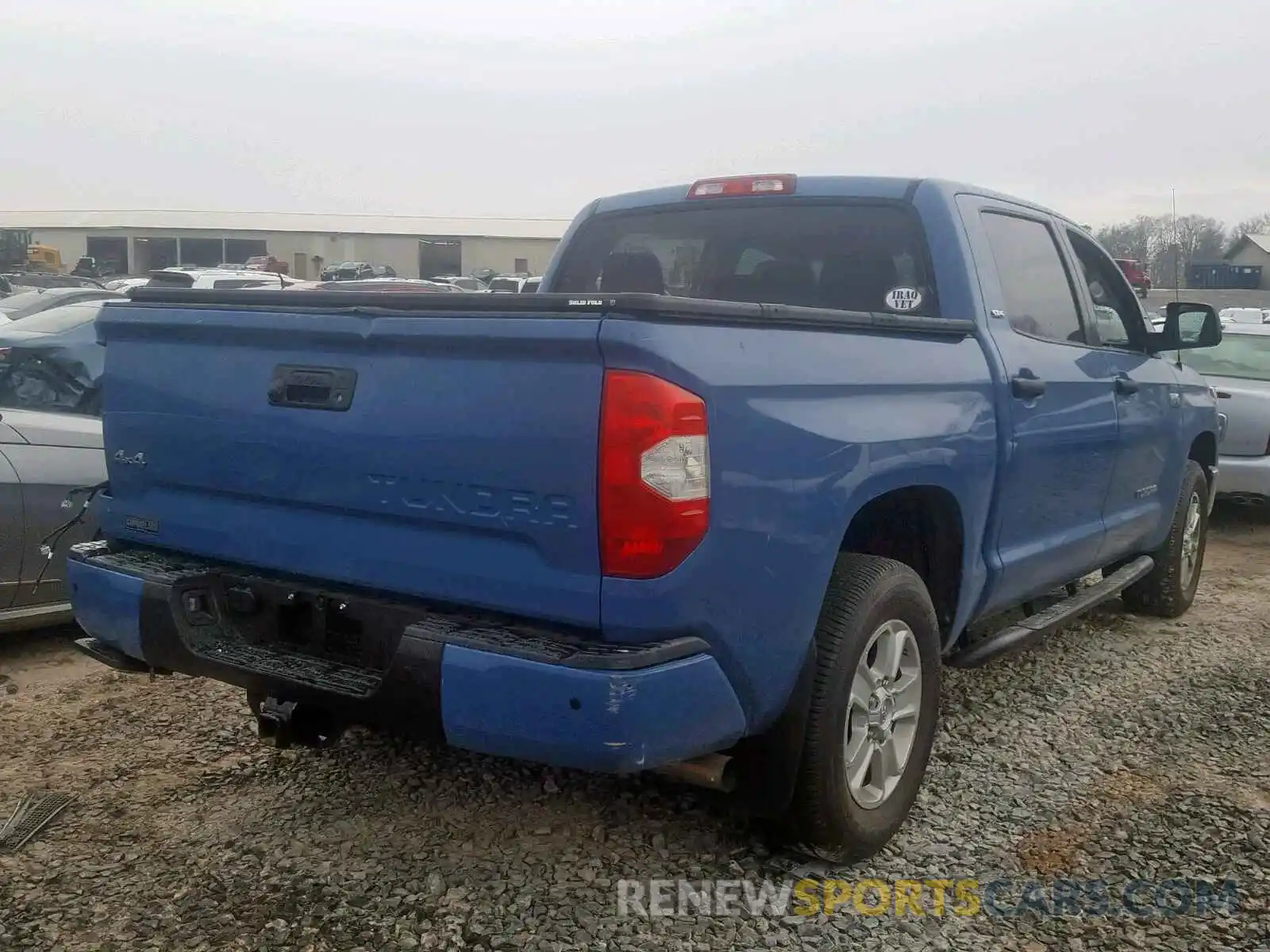 4 Photograph of a damaged car 5TFDW5F15KX780097 TOYOTA TUNDRA CRE 2019