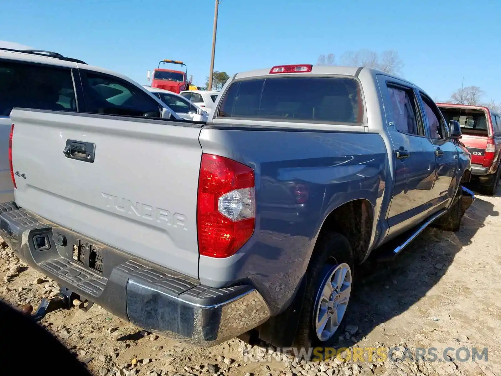 4 Photograph of a damaged car 5TFDW5F15KX786255 TOYOTA TUNDRA CRE 2019