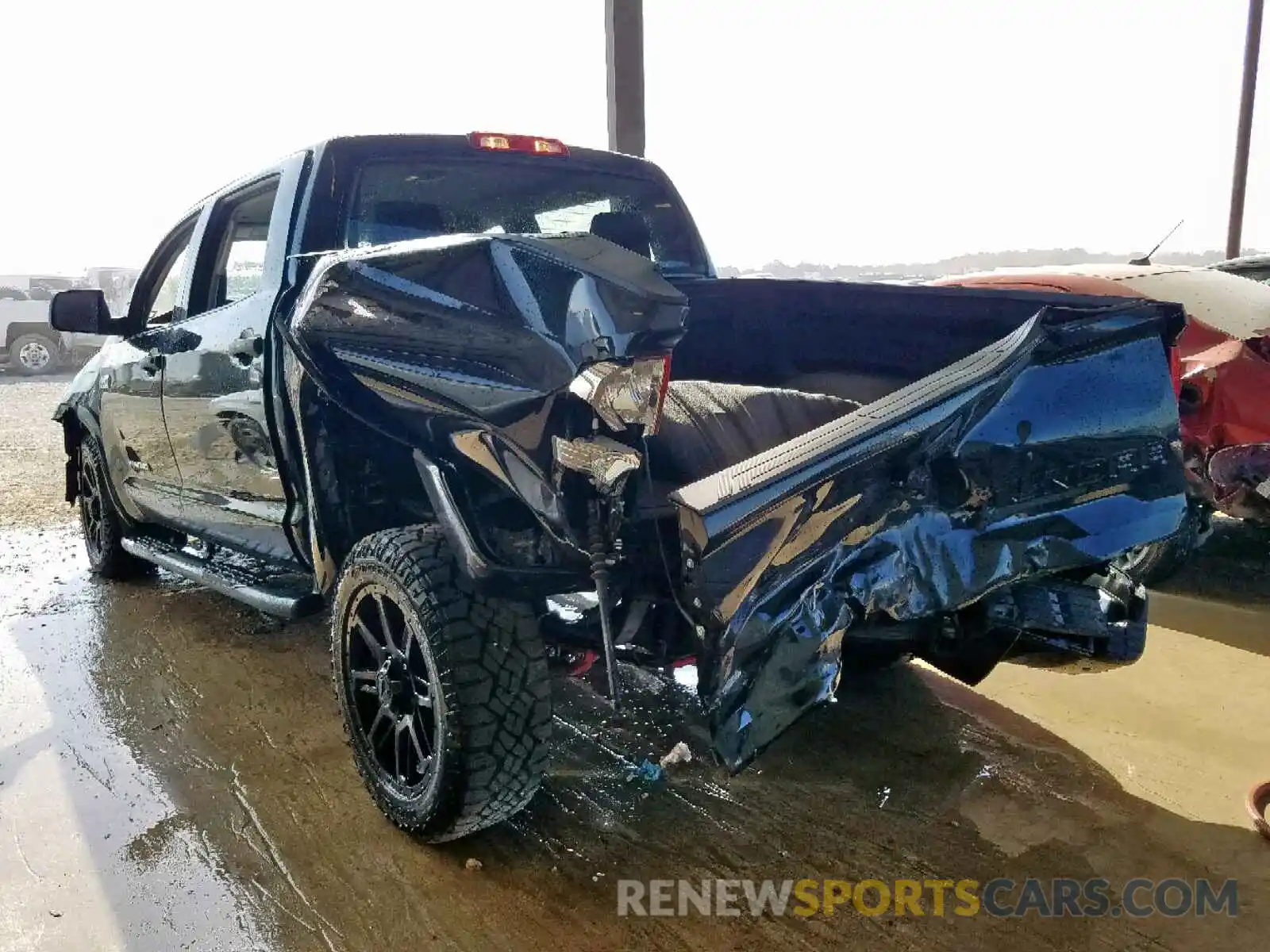 3 Photograph of a damaged car 5TFDW5F15KX797014 TOYOTA TUNDRA CRE 2019