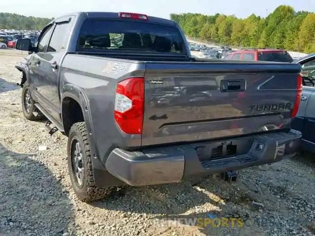 3 Photograph of a damaged car 5TFDW5F16KX812071 TOYOTA TUNDRA CRE 2019