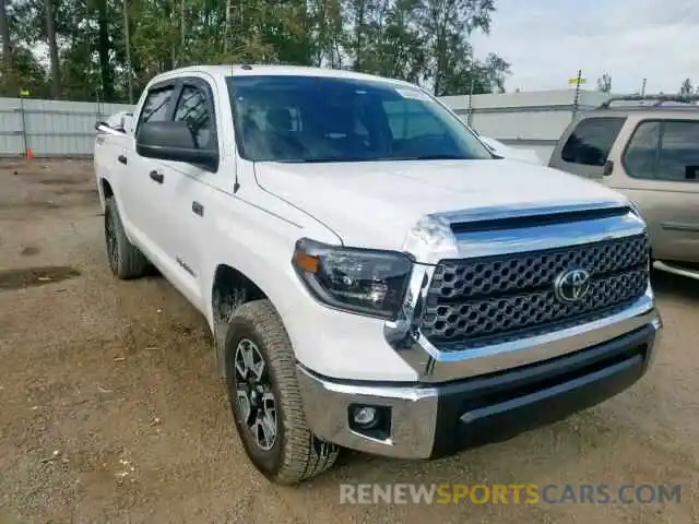 1 Photograph of a damaged car 5TFDW5F16KX832594 TOYOTA TUNDRA CRE 2019