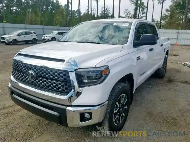 2 Photograph of a damaged car 5TFDW5F16KX832594 TOYOTA TUNDRA CRE 2019