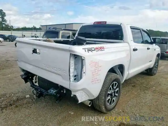 4 Фотография поврежденного автомобиля 5TFDW5F16KX832594 TOYOTA TUNDRA CRE 2019