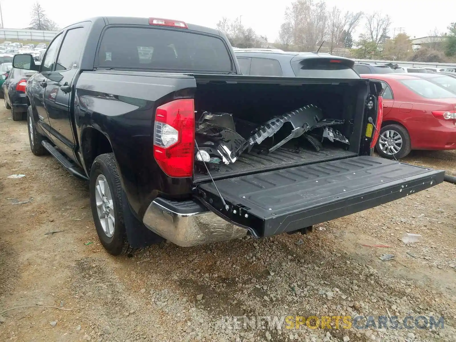 3 Photograph of a damaged car 5TFDW5F18KX790817 TOYOTA TUNDRA CRE 2019