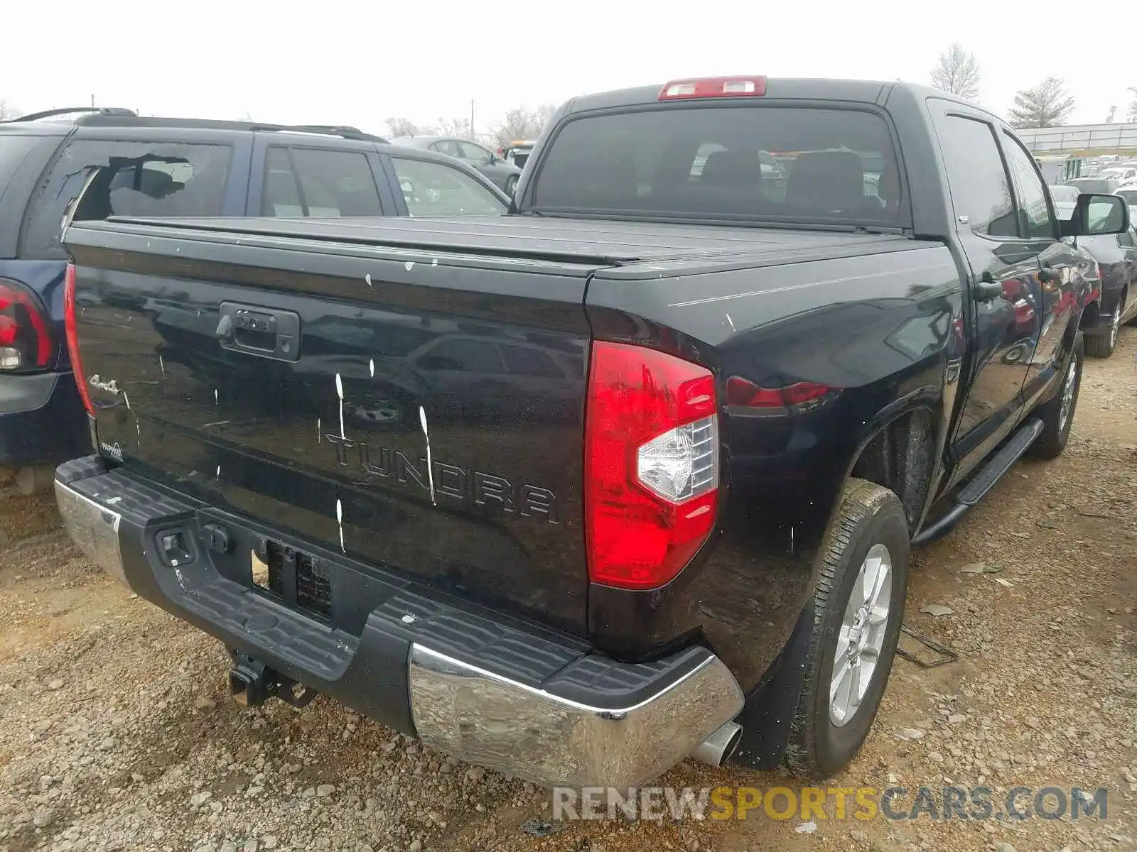 4 Photograph of a damaged car 5TFDW5F18KX790817 TOYOTA TUNDRA CRE 2019