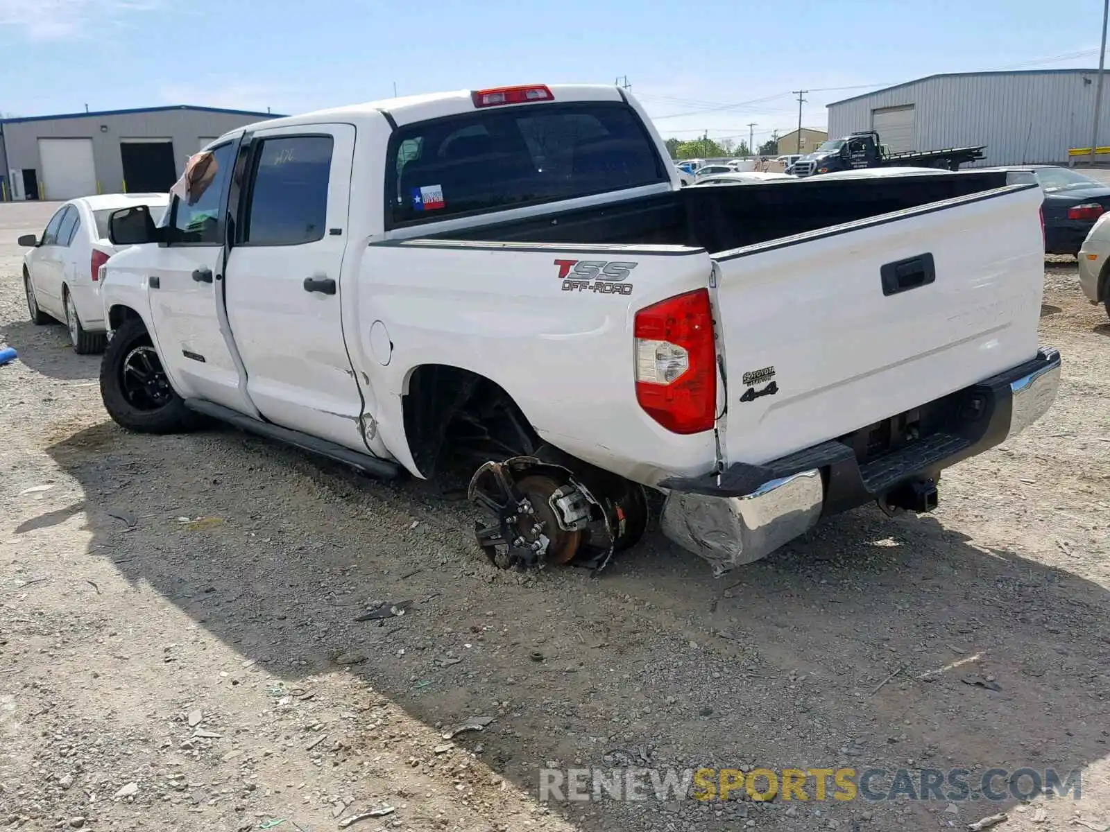 3 Photograph of a damaged car 5TFDW5F19KX806782 TOYOTA TUNDRA CRE 2019