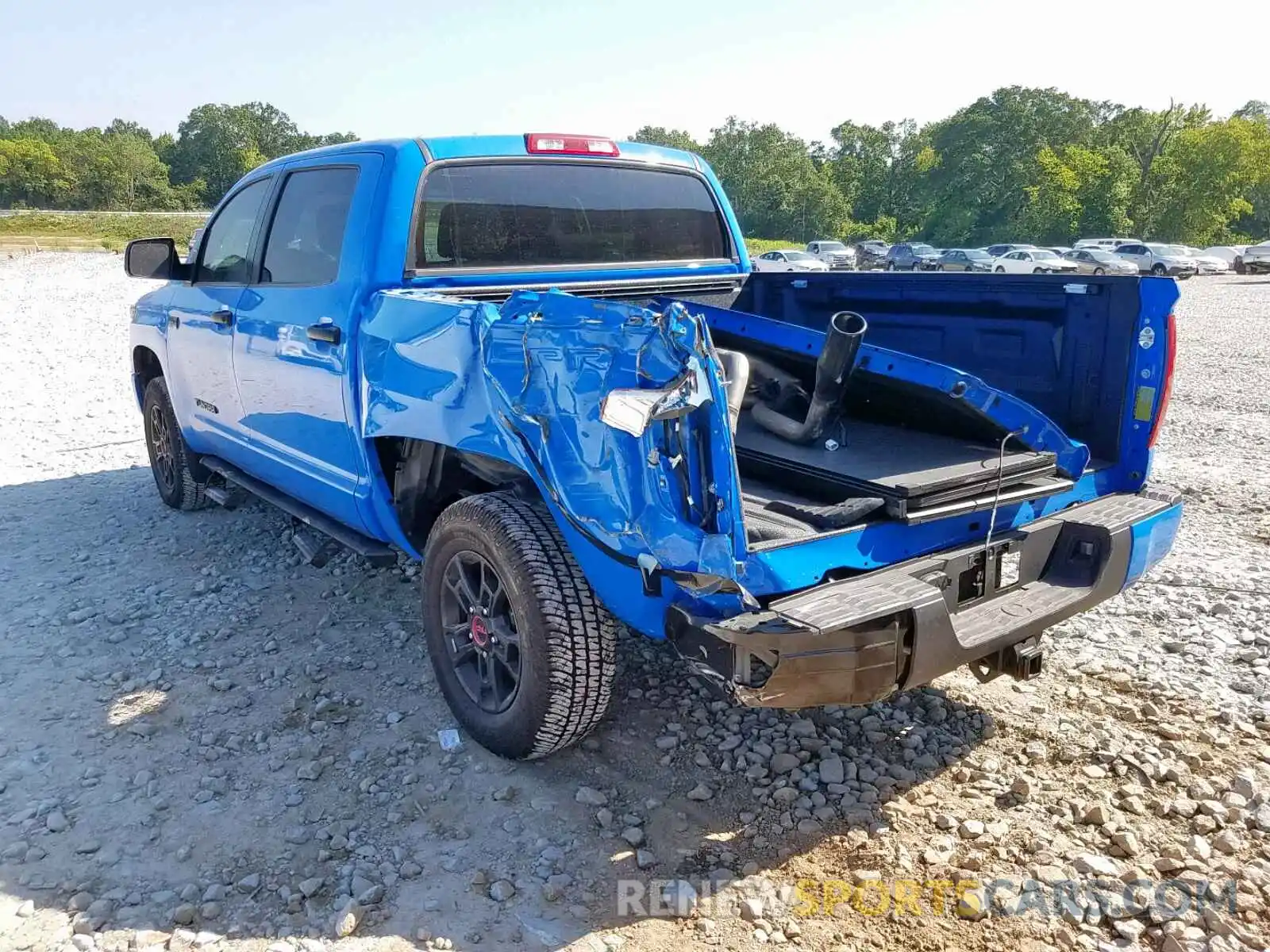 3 Photograph of a damaged car 5TFDY5F10KX797013 TOYOTA TUNDRA CRE 2019