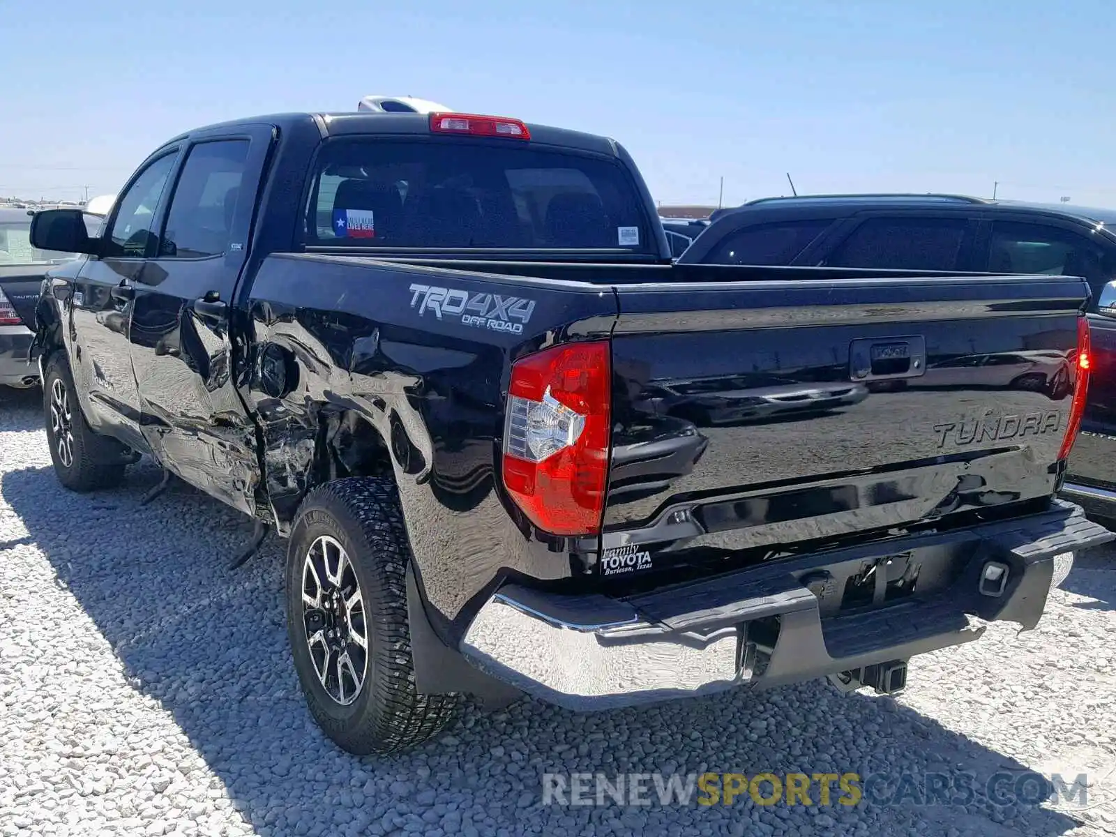 3 Photograph of a damaged car 5TFDY5F11KX799143 TOYOTA TUNDRA CRE 2019