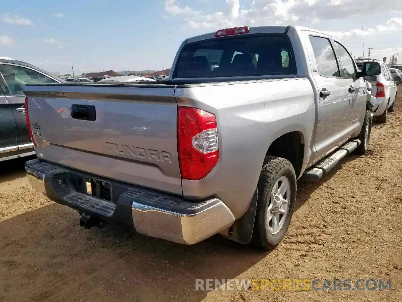 4 Photograph of a damaged car 5TFDY5F12KX808951 TOYOTA TUNDRA CRE 2019