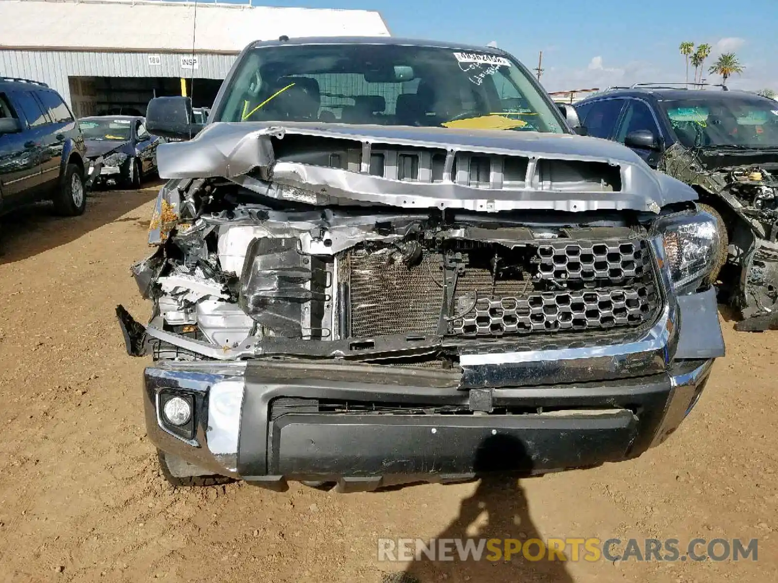 9 Photograph of a damaged car 5TFDY5F12KX808951 TOYOTA TUNDRA CRE 2019