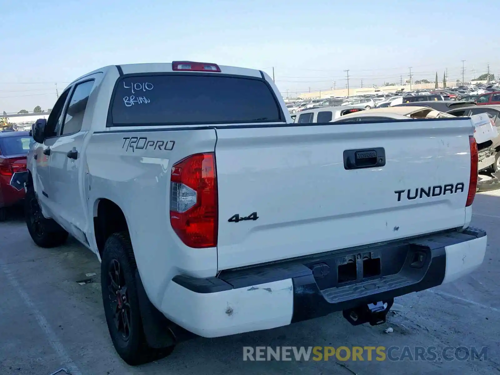 3 Photograph of a damaged car 5TFDY5F14KX810233 TOYOTA TUNDRA CRE 2019