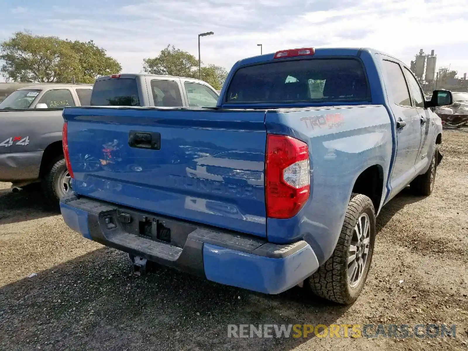 4 Photograph of a damaged car 5TFDY5F15KX838509 TOYOTA TUNDRA CRE 2019