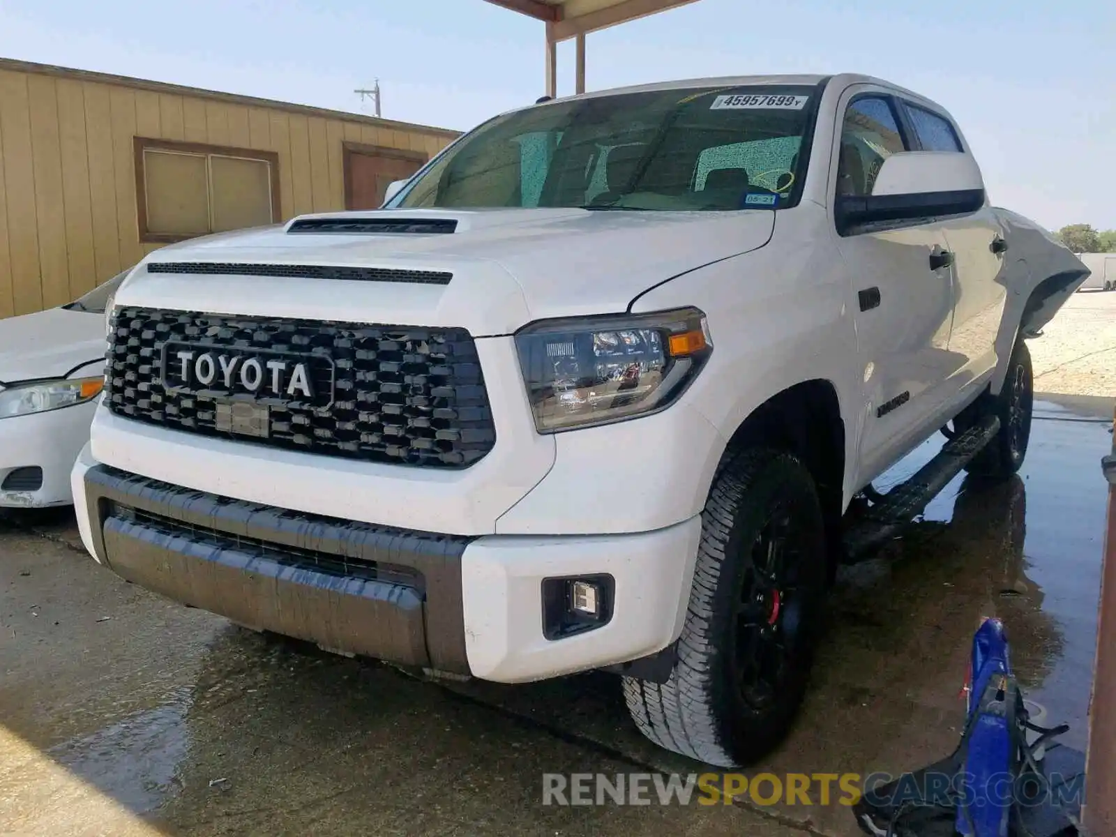 2 Photograph of a damaged car 5TFDY5F15KX843127 TOYOTA TUNDRA CRE 2019