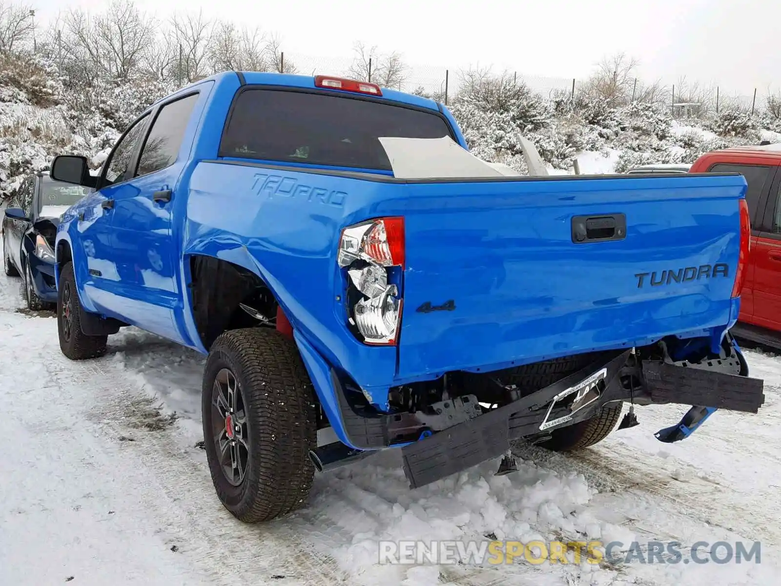 3 Photograph of a damaged car 5TFDY5F17KX796084 TOYOTA TUNDRA CRE 2019