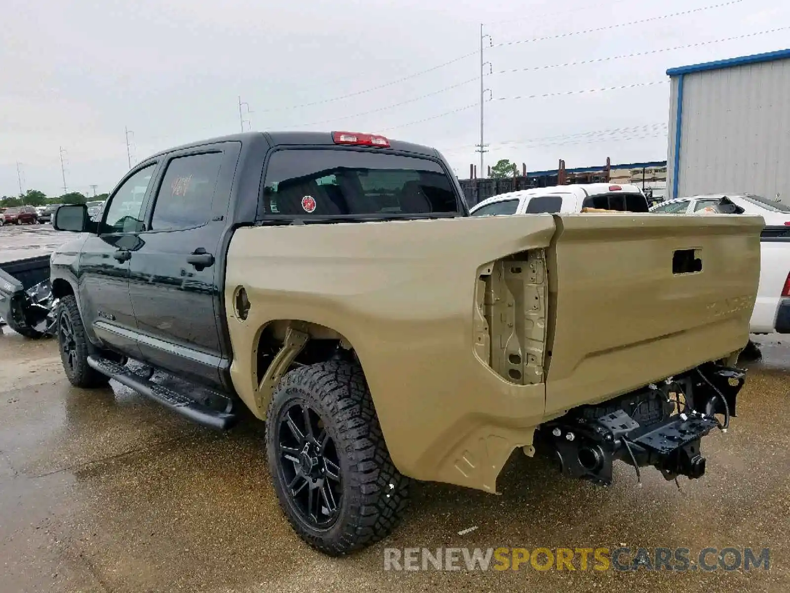 3 Photograph of a damaged car 5TFEM5F17KX142444 TOYOTA TUNDRA CRE 2019