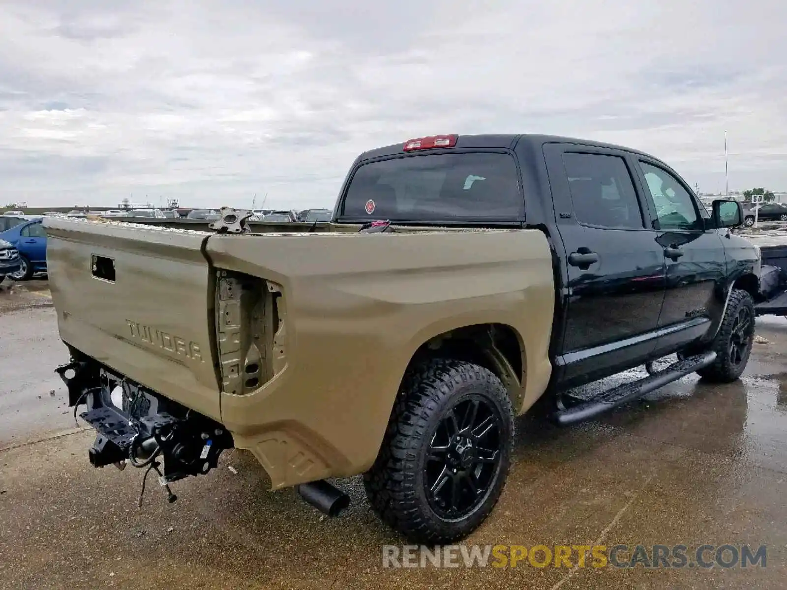 4 Photograph of a damaged car 5TFEM5F17KX142444 TOYOTA TUNDRA CRE 2019