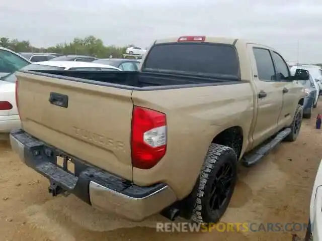 4 Photograph of a damaged car 5TFEM5F19KX134958 TOYOTA TUNDRA CRE 2019