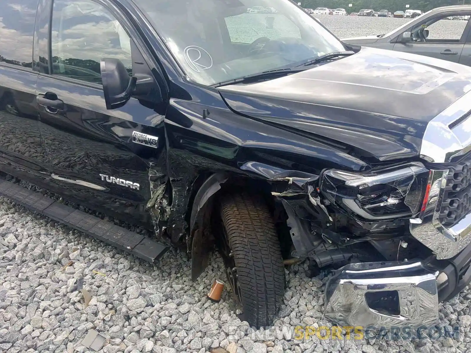 9 Photograph of a damaged car 5TFEY5F12KX244741 TOYOTA TUNDRA CRE 2019