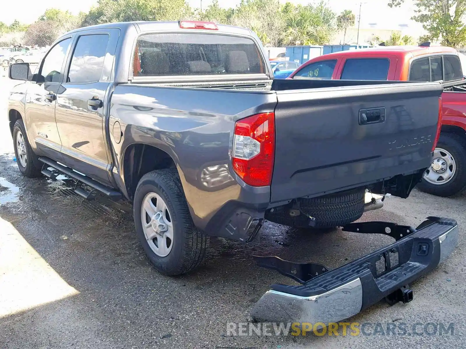 3 Photograph of a damaged car 5TFEY5F13KX244800 TOYOTA TUNDRA CRE 2019