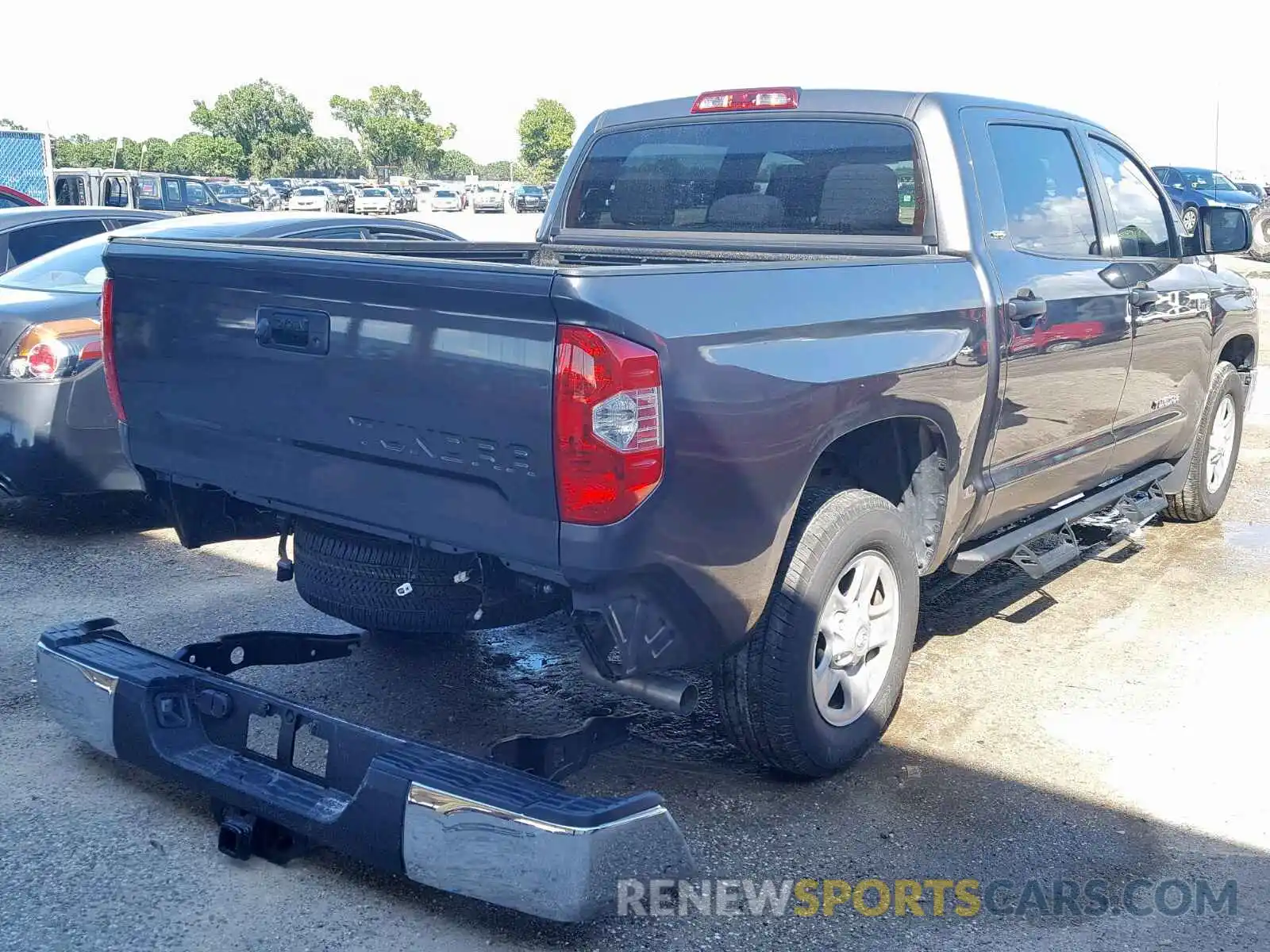 4 Photograph of a damaged car 5TFEY5F13KX244800 TOYOTA TUNDRA CRE 2019