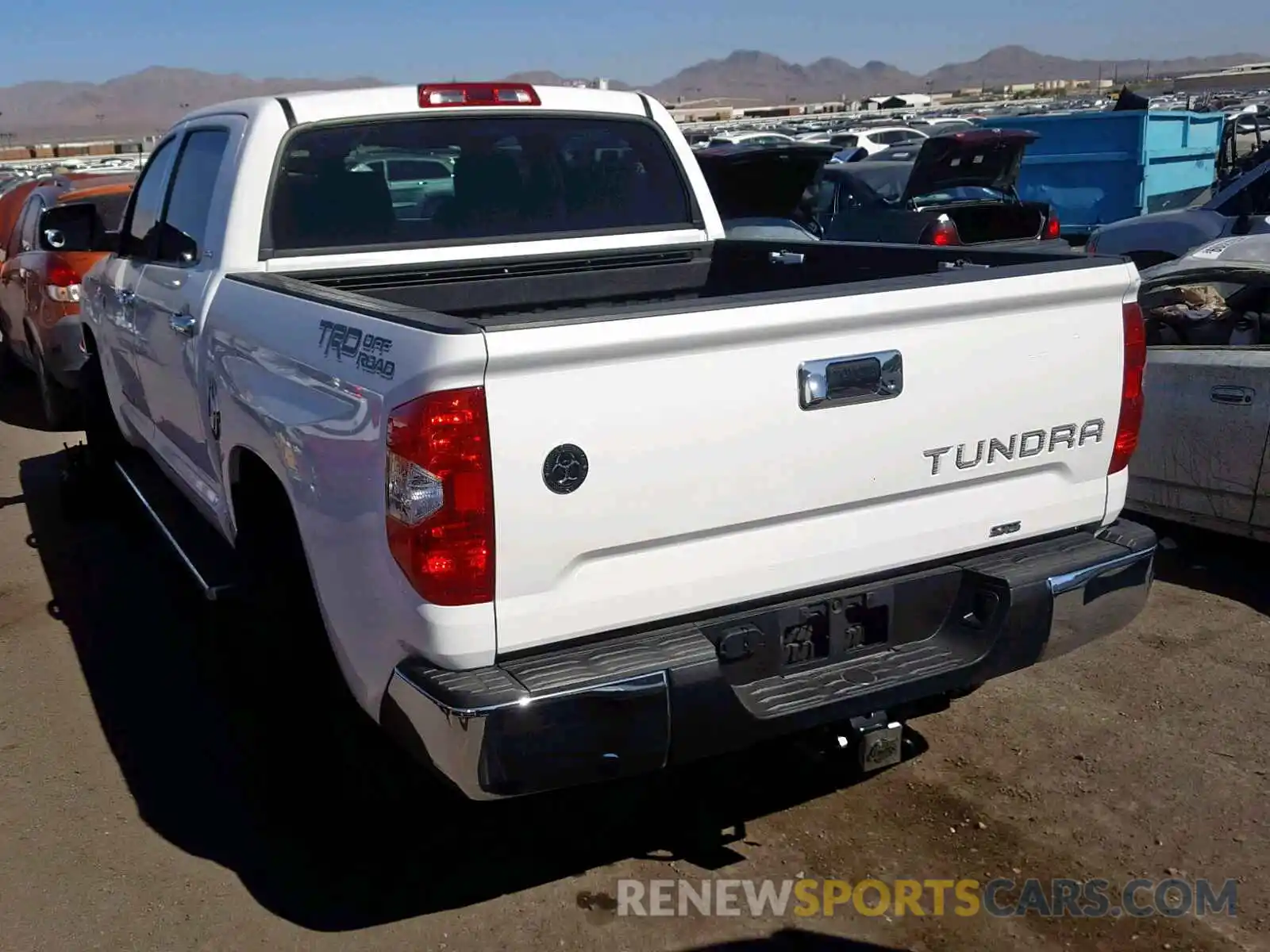 3 Photograph of a damaged car 5TFEY5F15KX244605 TOYOTA TUNDRA CRE 2019