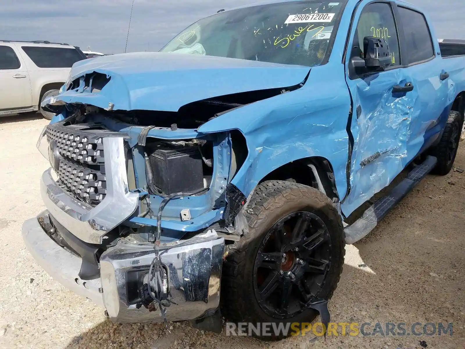 9 Photograph of a damaged car 5TFEY5F16KX244144 TOYOTA TUNDRA CRE 2019