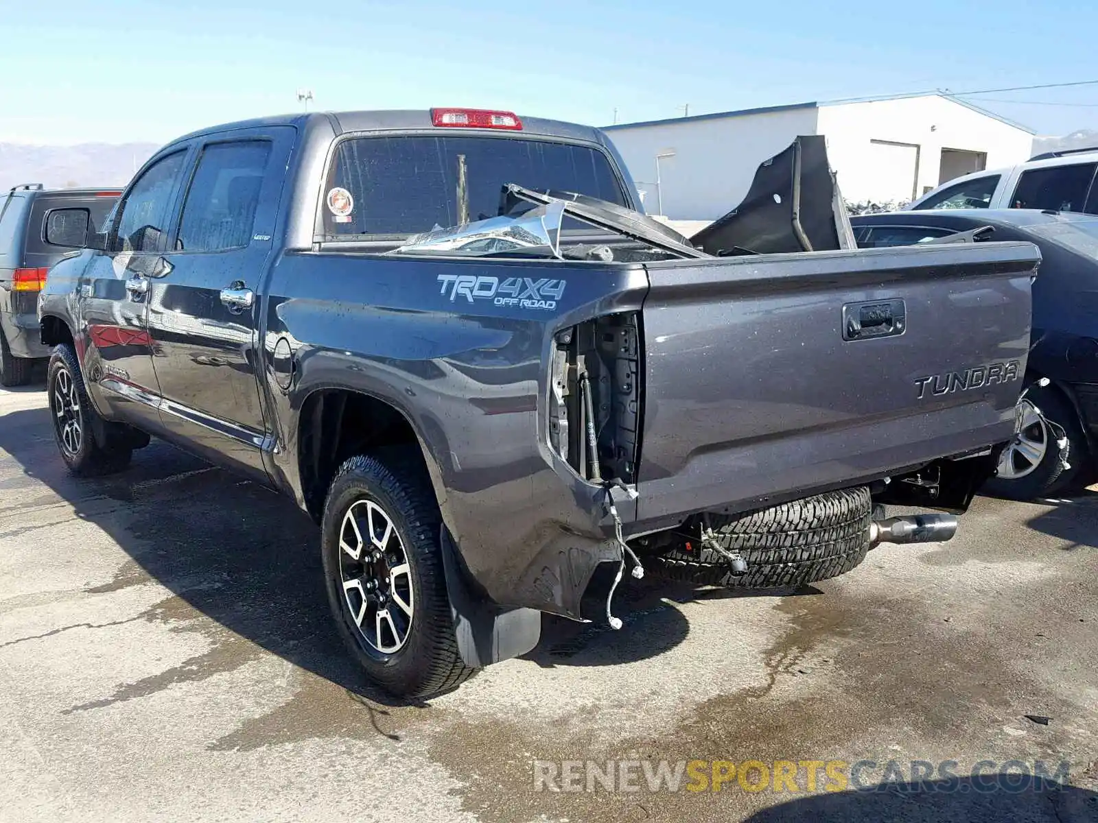 3 Photograph of a damaged car 5TFHY5F10KX792251 TOYOTA TUNDRA CRE 2019