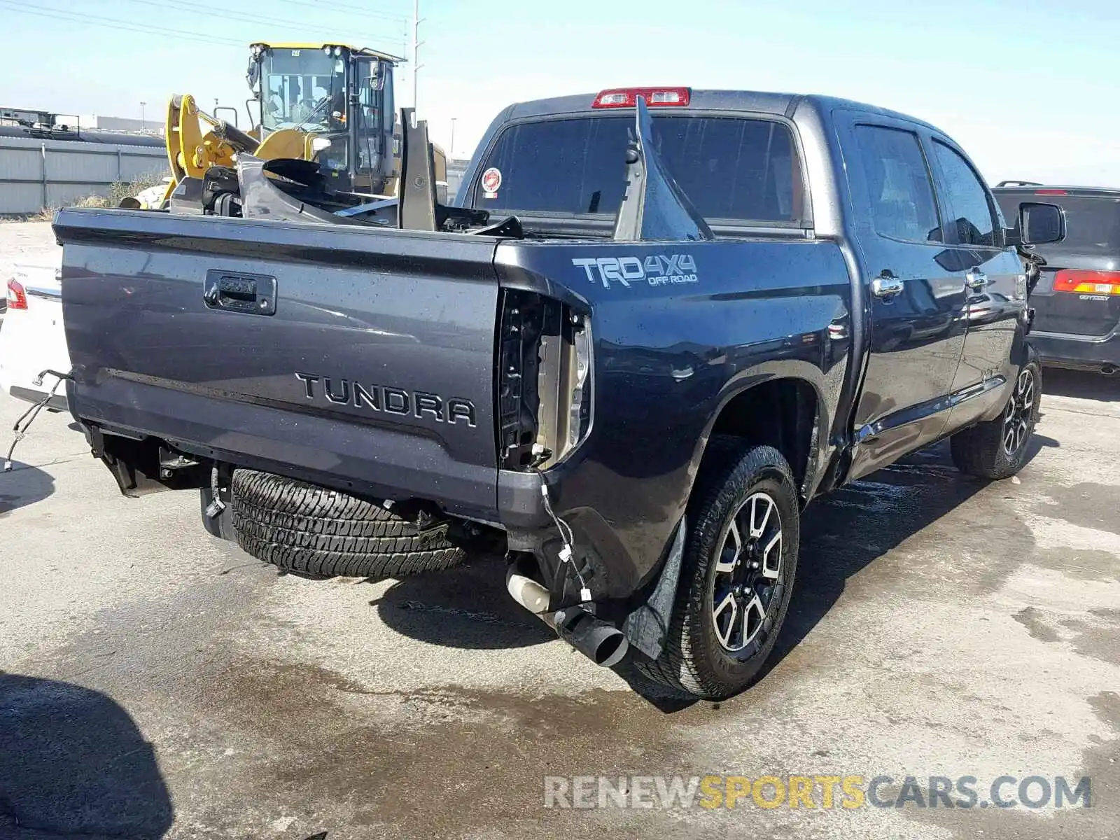 4 Photograph of a damaged car 5TFHY5F10KX792251 TOYOTA TUNDRA CRE 2019