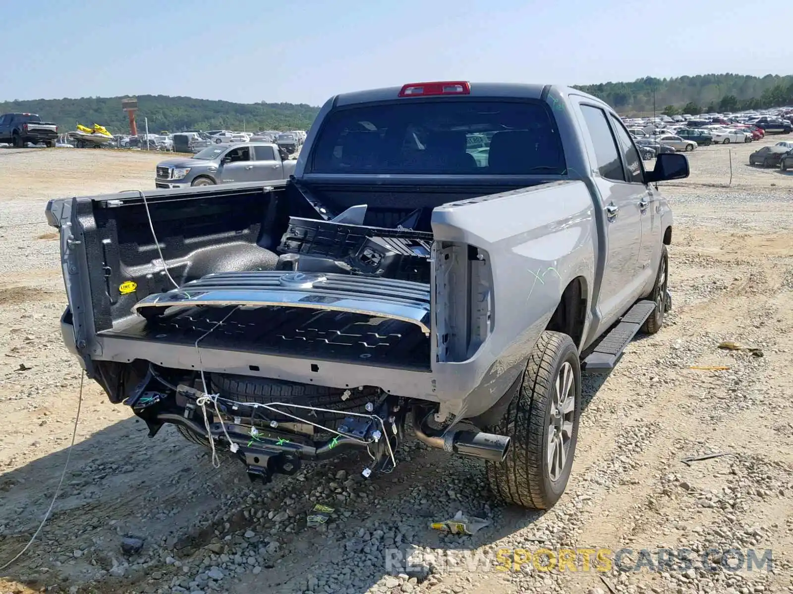 4 Photograph of a damaged car 5TFHY5F11KX844406 TOYOTA TUNDRA CRE 2019