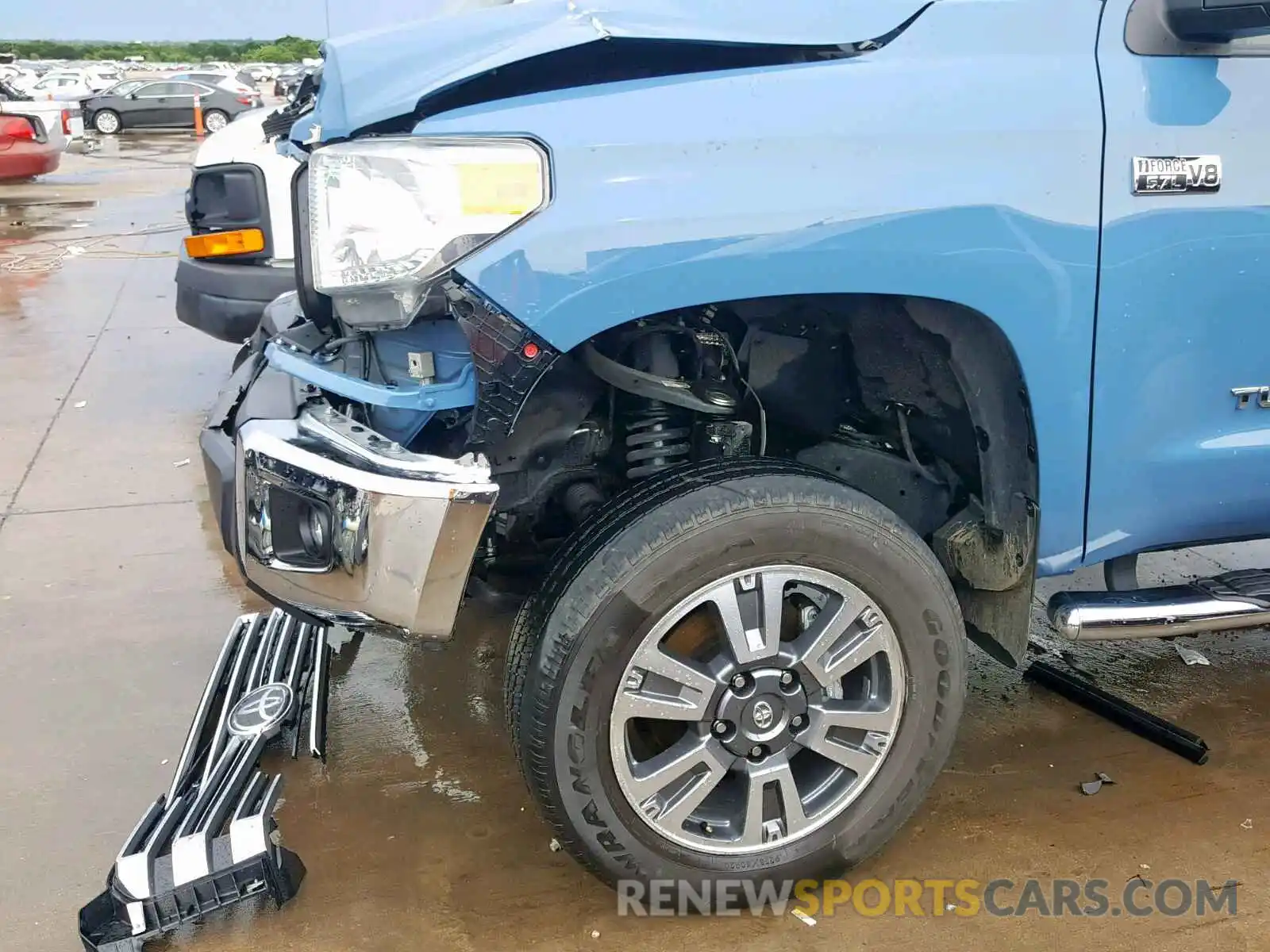 9 Photograph of a damaged car 5TFHY5F17KX817503 TOYOTA TUNDRA CRE 2019