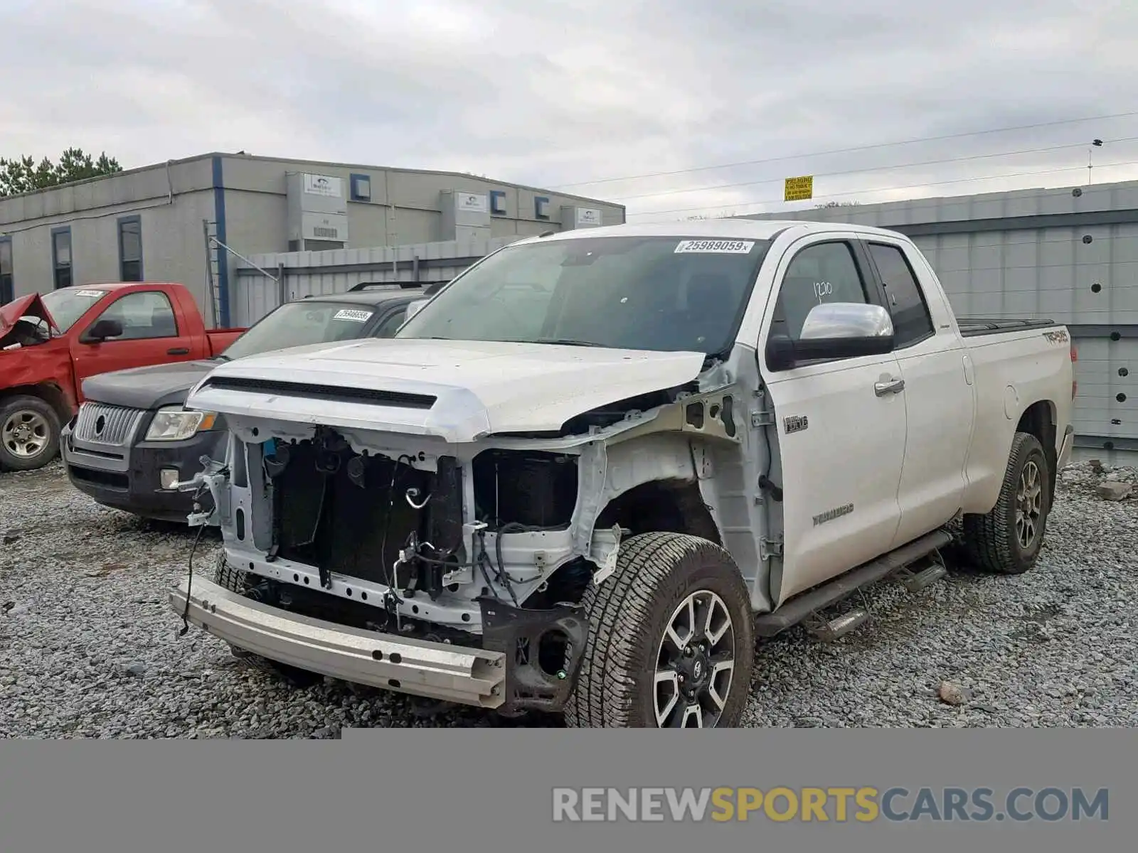 2 Photograph of a damaged car 5TFBY5F12KX793102 TOYOTA TUNDRA DOU 2019