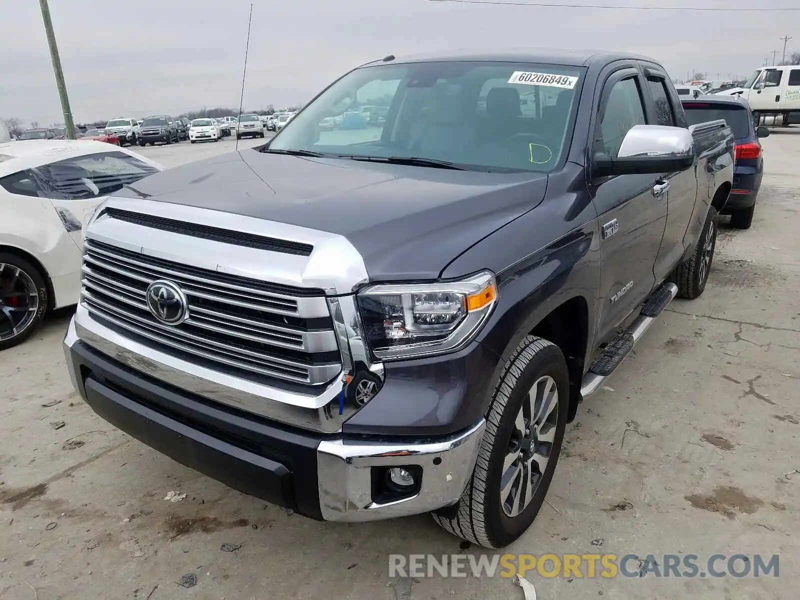 2 Photograph of a damaged car 5TFBY5F15KX799329 TOYOTA TUNDRA DOU 2019