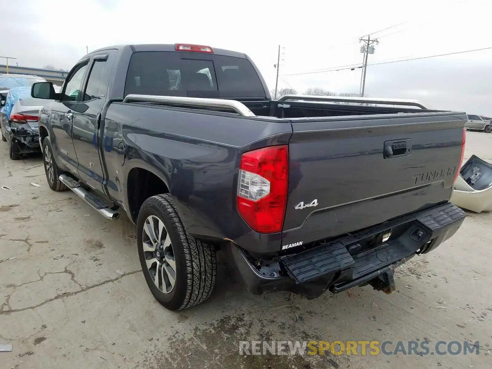 3 Photograph of a damaged car 5TFBY5F15KX799329 TOYOTA TUNDRA DOU 2019